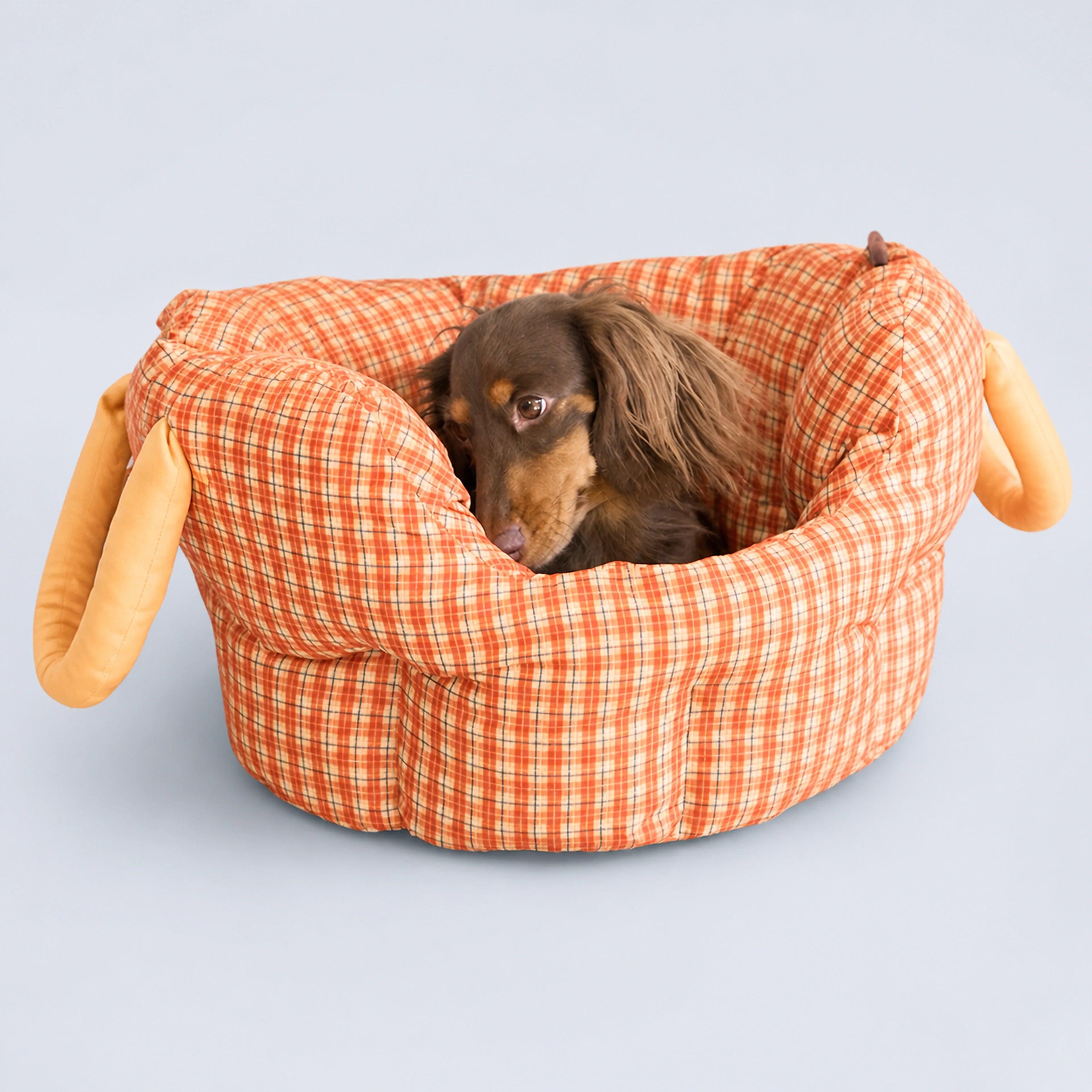 Portable Bolster Pet Travel Bed with Handle – 2 Colors | ALDERKIN
