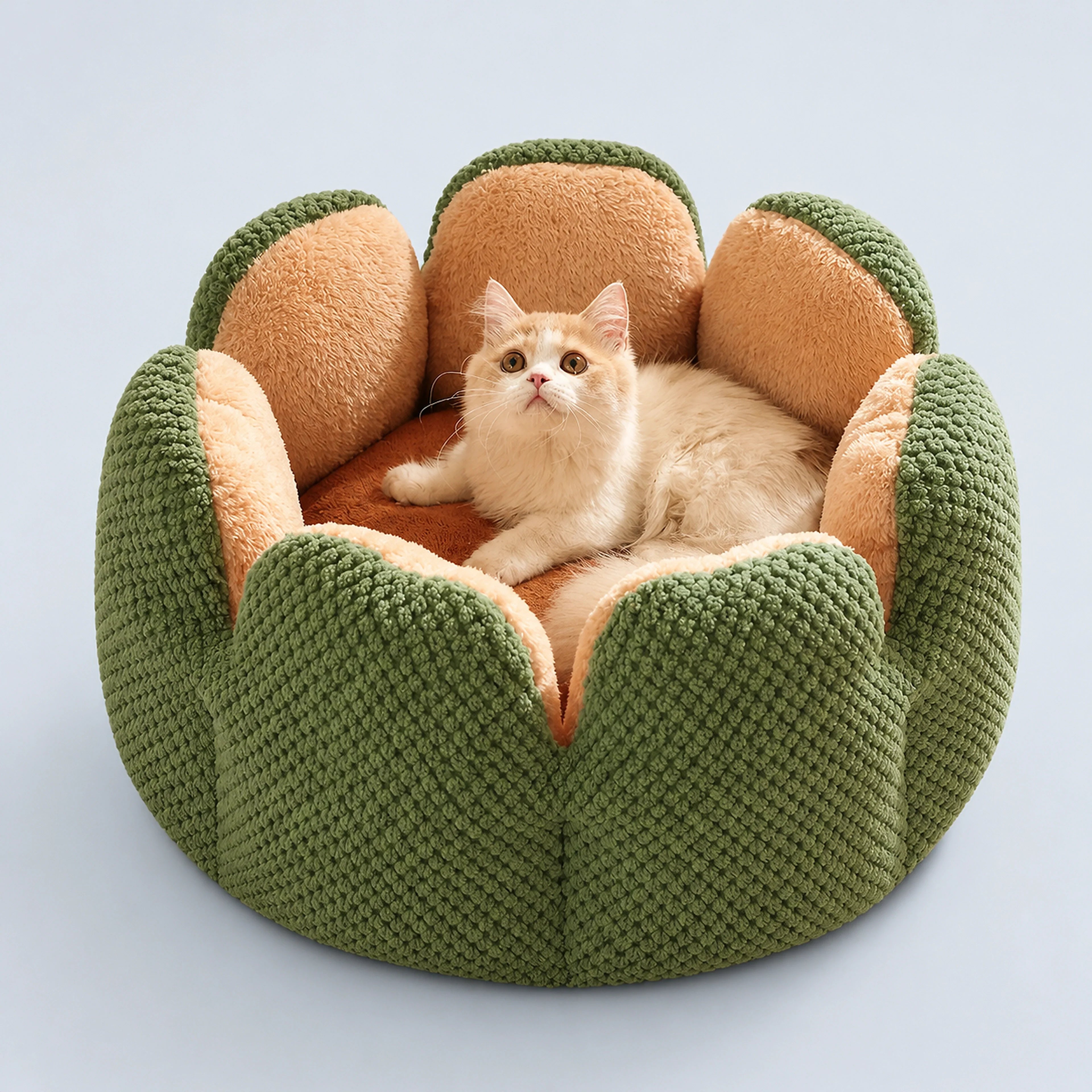 Round Nest Bed for Cats & Small Pets | ALDERKIN
