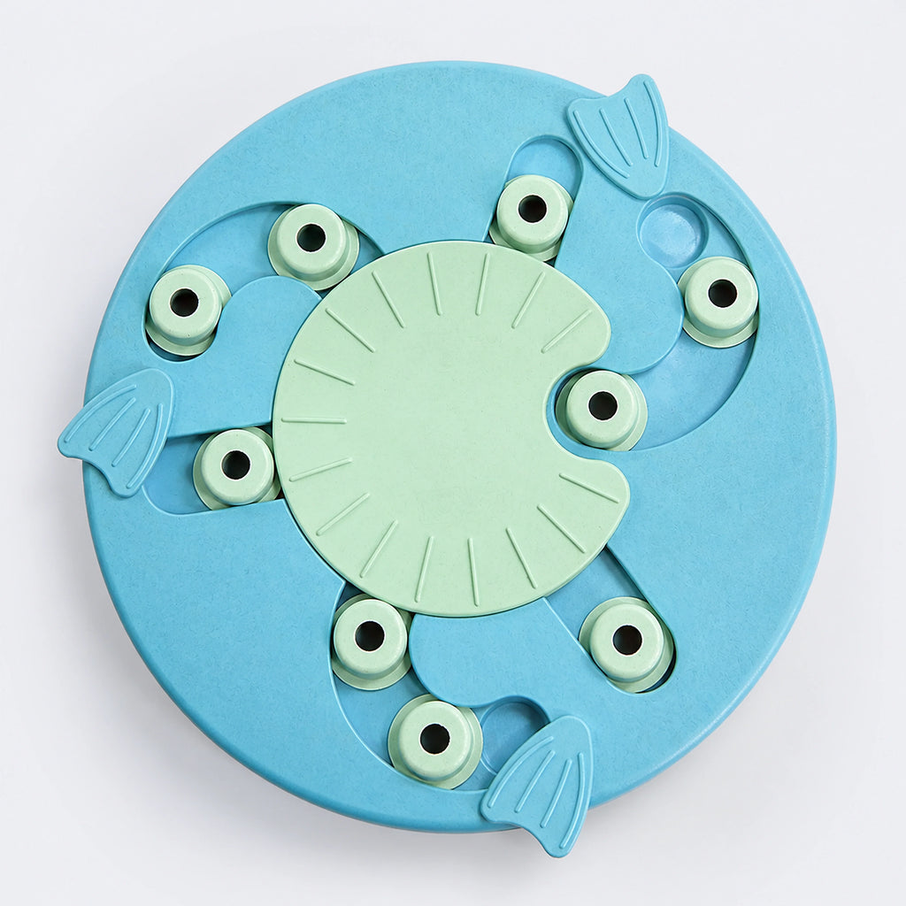 Round Sliding Pet Treat Puzzle – 3 Styles | ALDERKIN