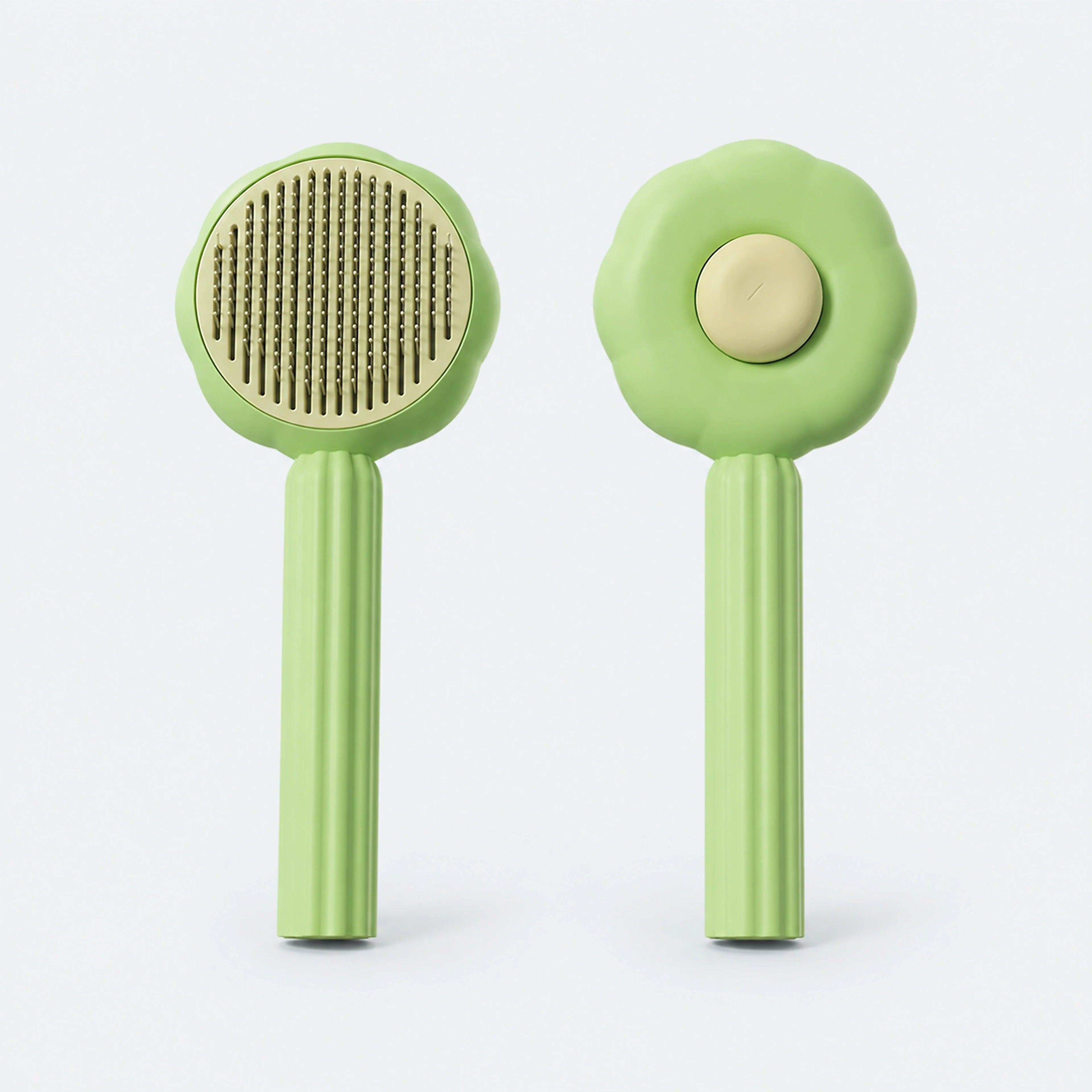 Self-Cleaning Slicker Brush for Cats & Dogs – 2 Colors | ALDERKIN