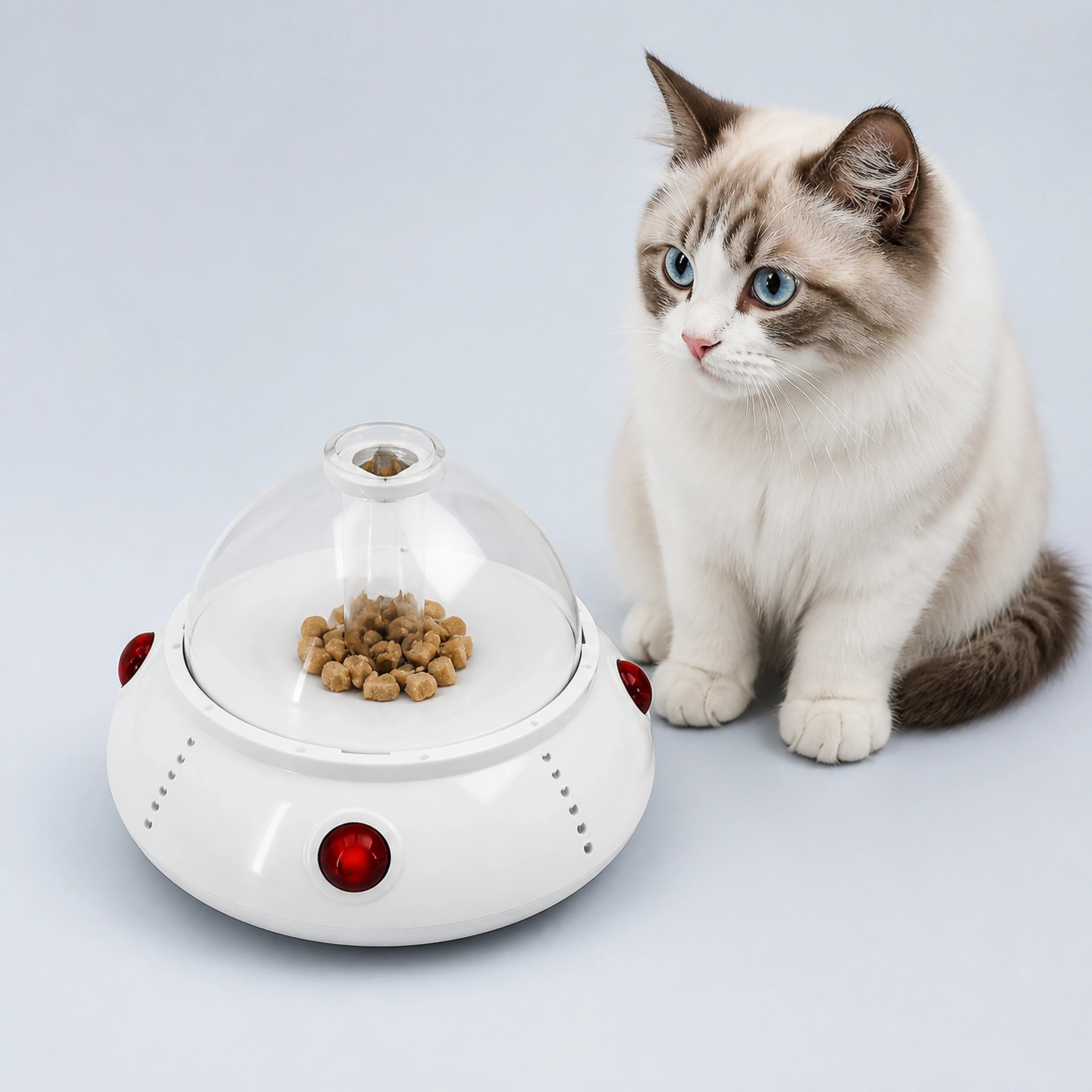 Sensor-Activated Moving Pet Treat Dispenser Toy | ALDERKIN