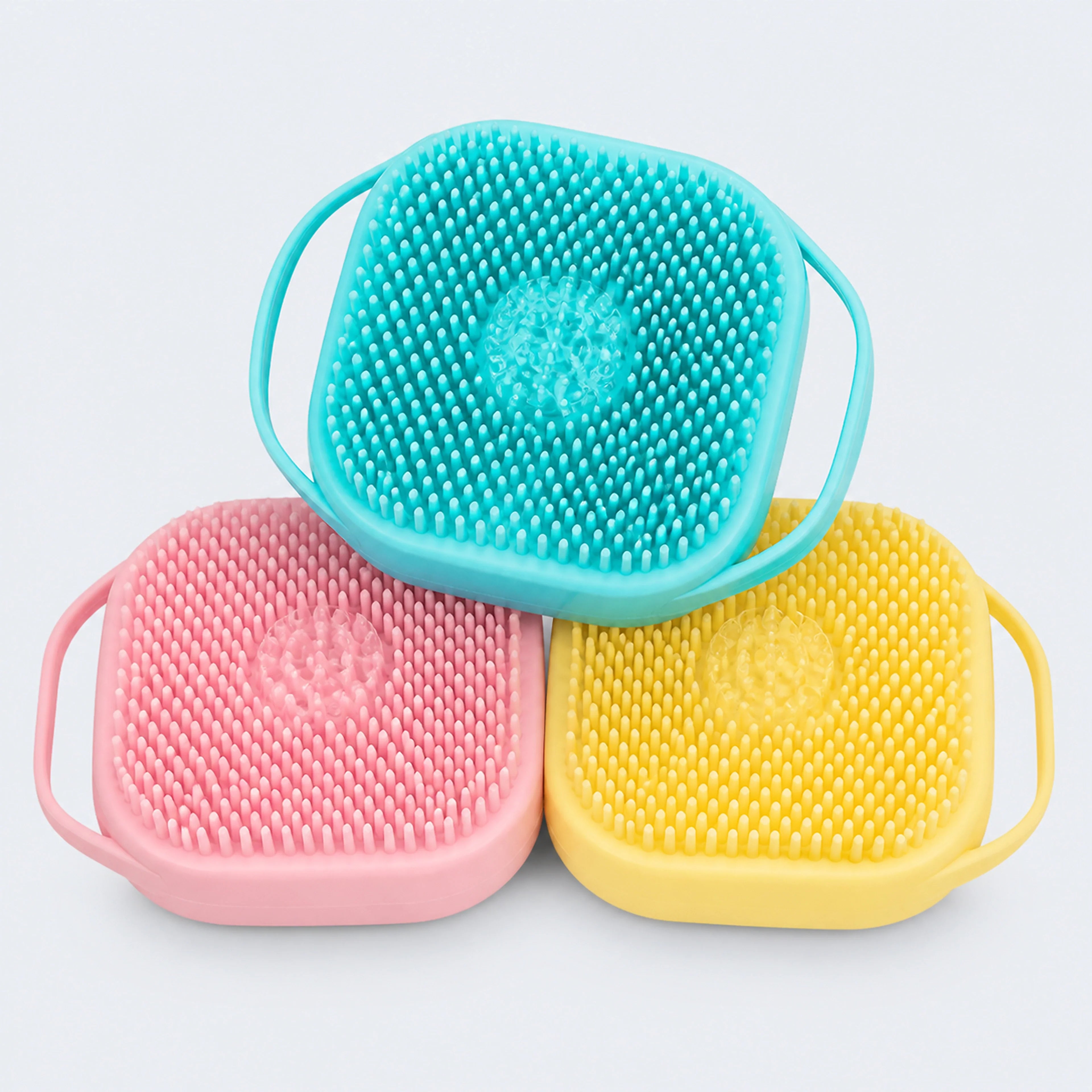 Silicone Pet Bath and Massage Brush – 3 Colors | ALDERKIN