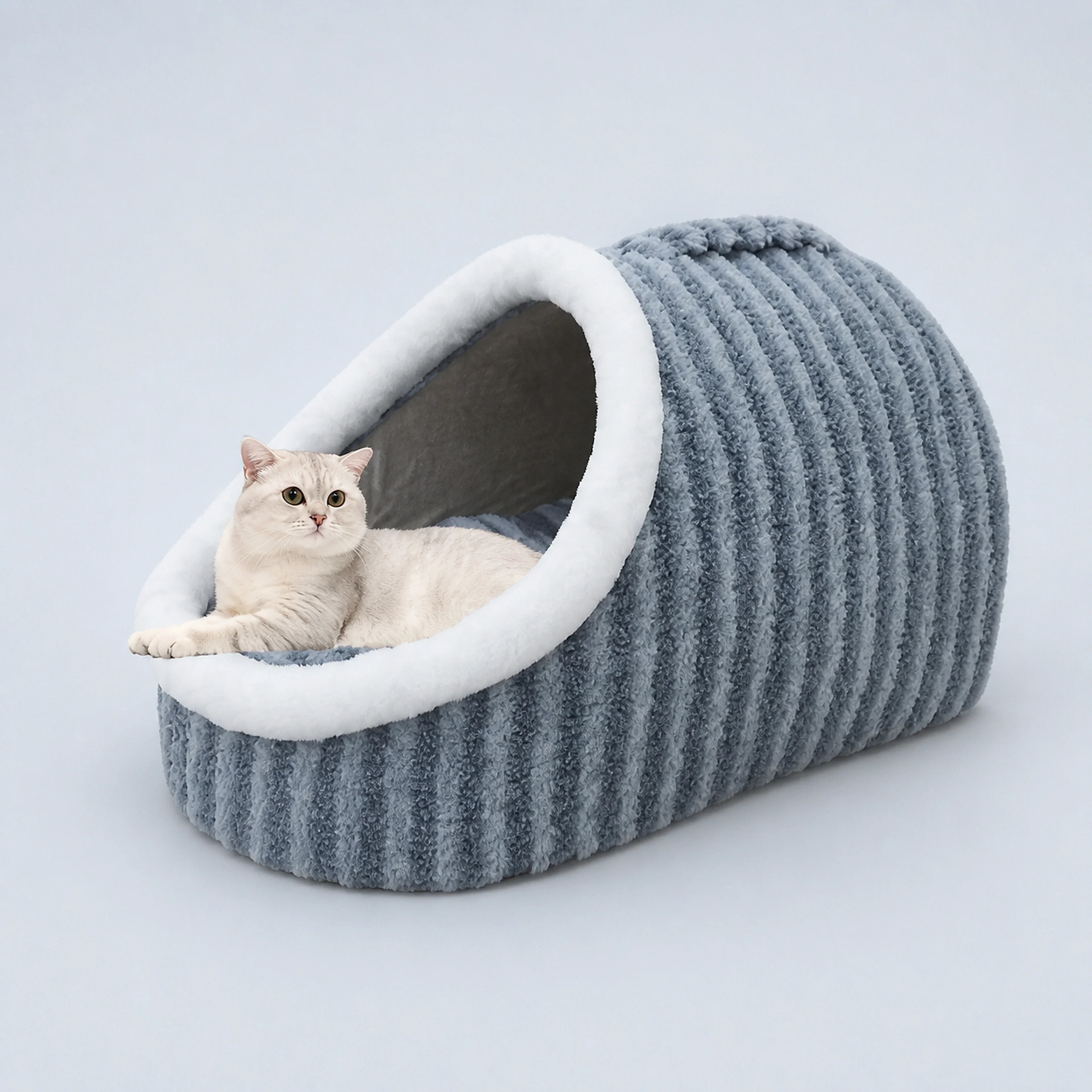 Slipper-Shaped Cave Bed for Indoor Cats | ALDERKIN