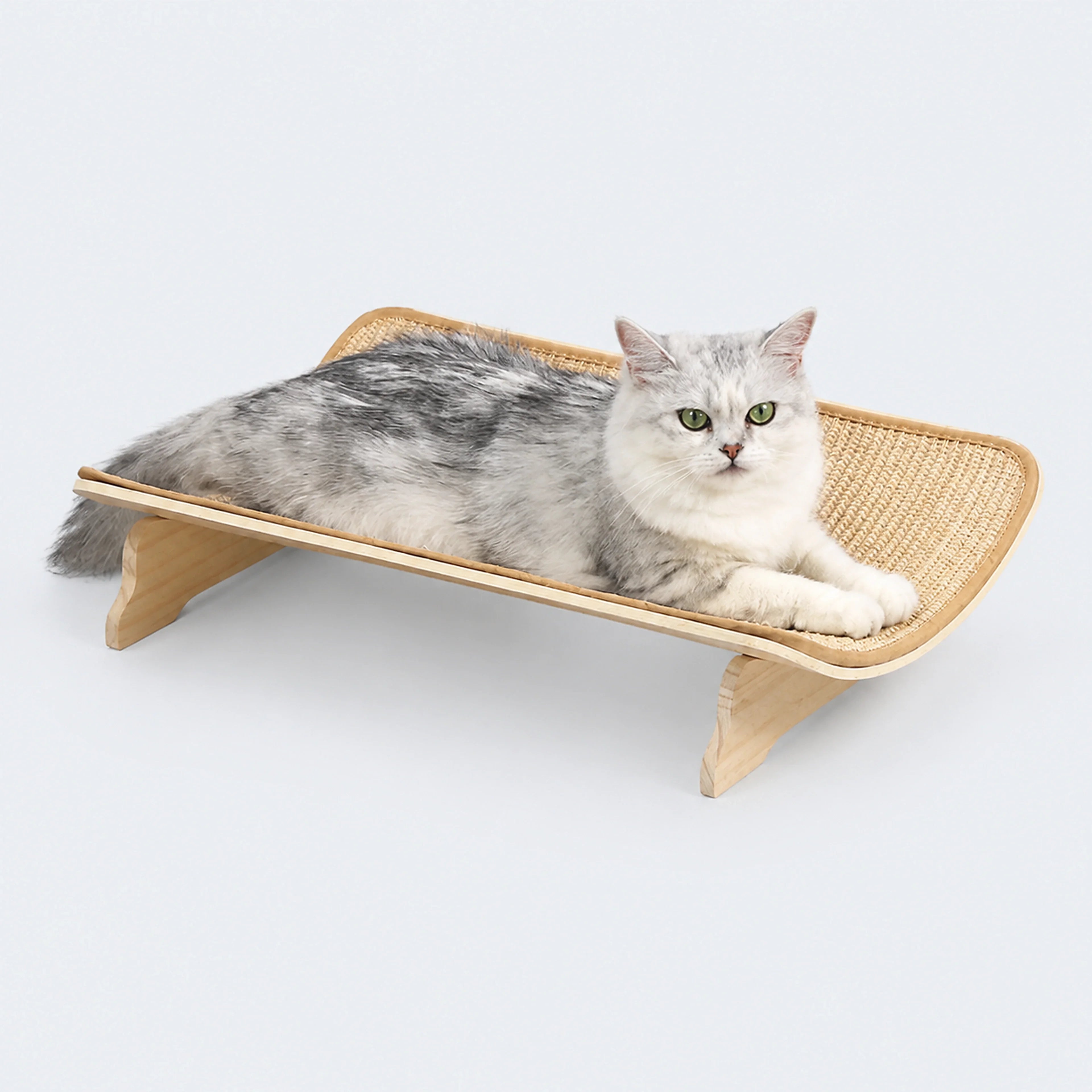 U-Shaped Cat Scratcher Lounge – 2 Styles | ALDERKIN