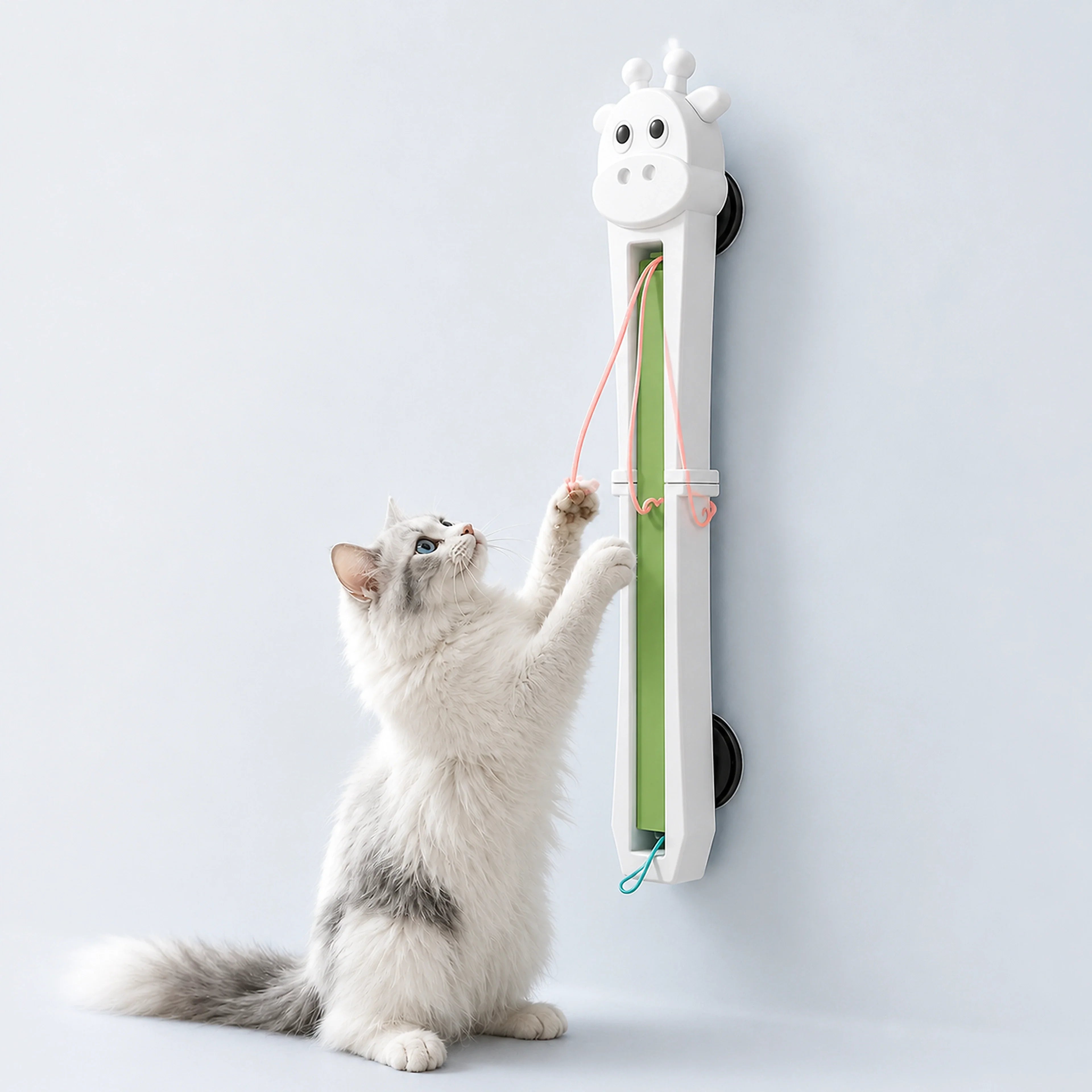 Wall-Mounted Automatic Retractable Rope Cat Toy – 1 or 2 Pack | ALDERKIN